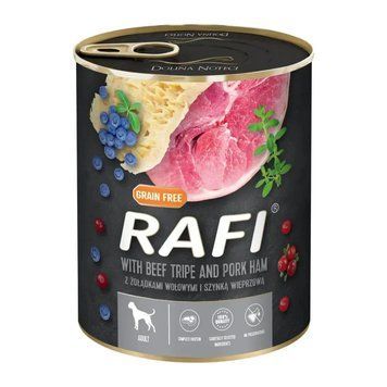 Dolina Noteci RAFI 800 г &mdash; беззерновой паштет для собак с говяжьими желудками и ветчиной УТ-00000303 &mdash; купить в Вусолап
