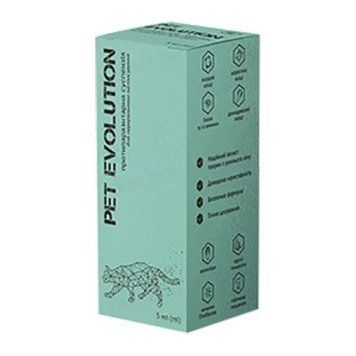 Pet Evolution суспензія антипаразитарна для котів і собак, 5 мл УТ-00001025 &mdash; купити у Вусолап